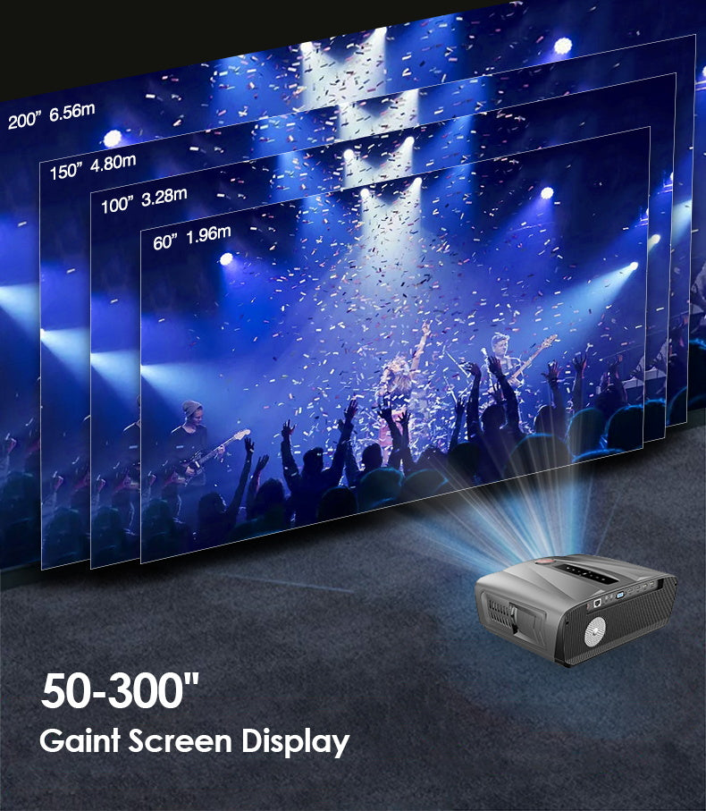 Laser Focus 4k Beam Projector Home Theatre & Gaming