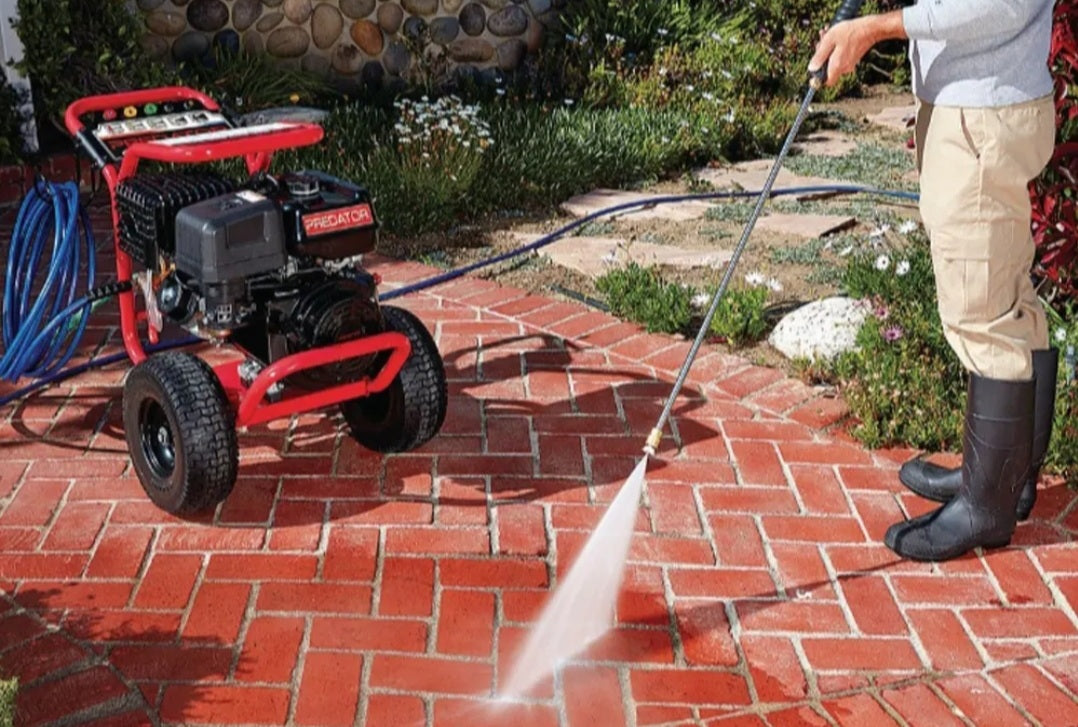 Commercial High Pressure Washer, 4400PSI 420cc 13HP, Italian AR Pump, Petrol Powered w/ 15m Hose