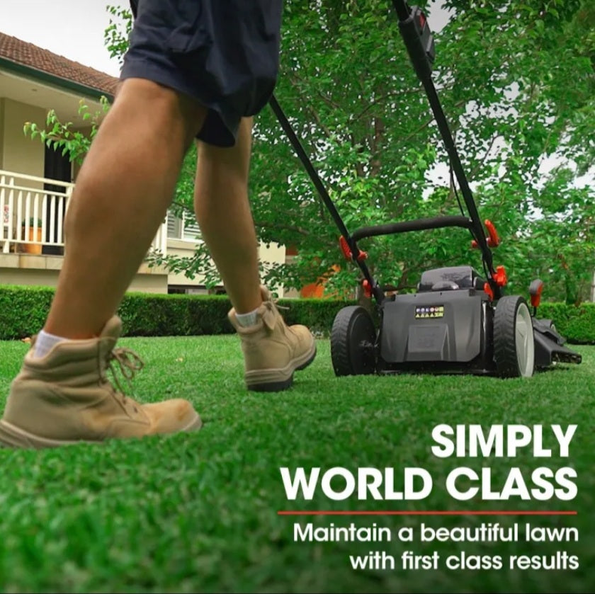 40V 19" Cordless Lawn Mower 2X Batteries