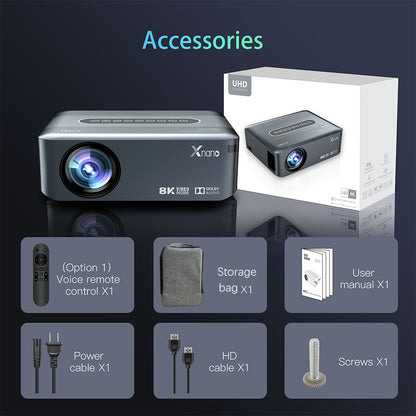 Laser Focus 4k Beam Projector Home Theatre & Gaming