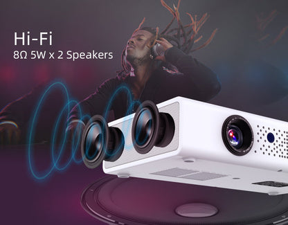 3D 4K 300inch Cinema Full HD 1080P 4K Smart Wifi Android LED DLP Laser Home Theater Portable Mini Projector
