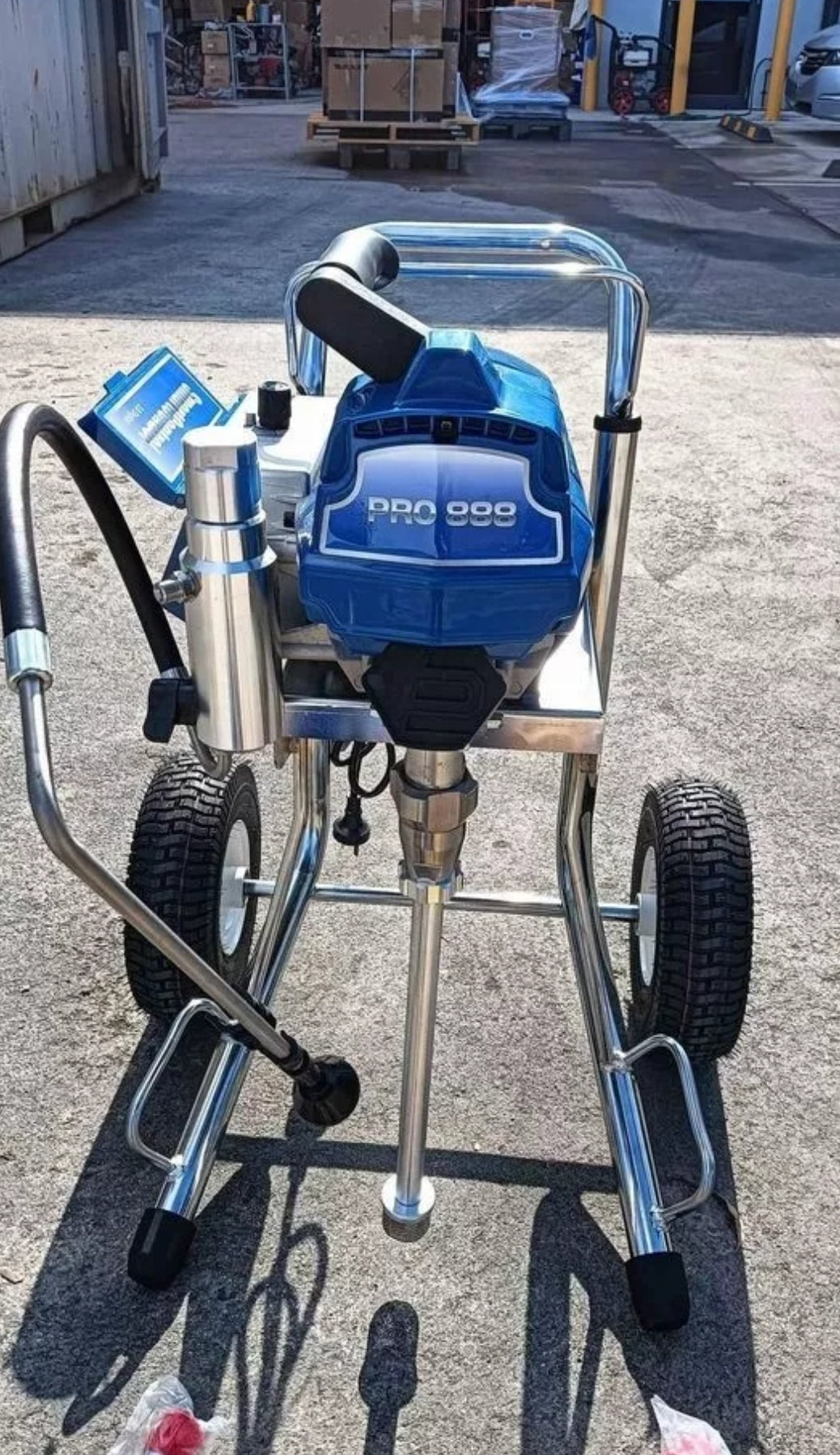 Commercial P-880 Airless Paint Sprayer 5hp 3800psi