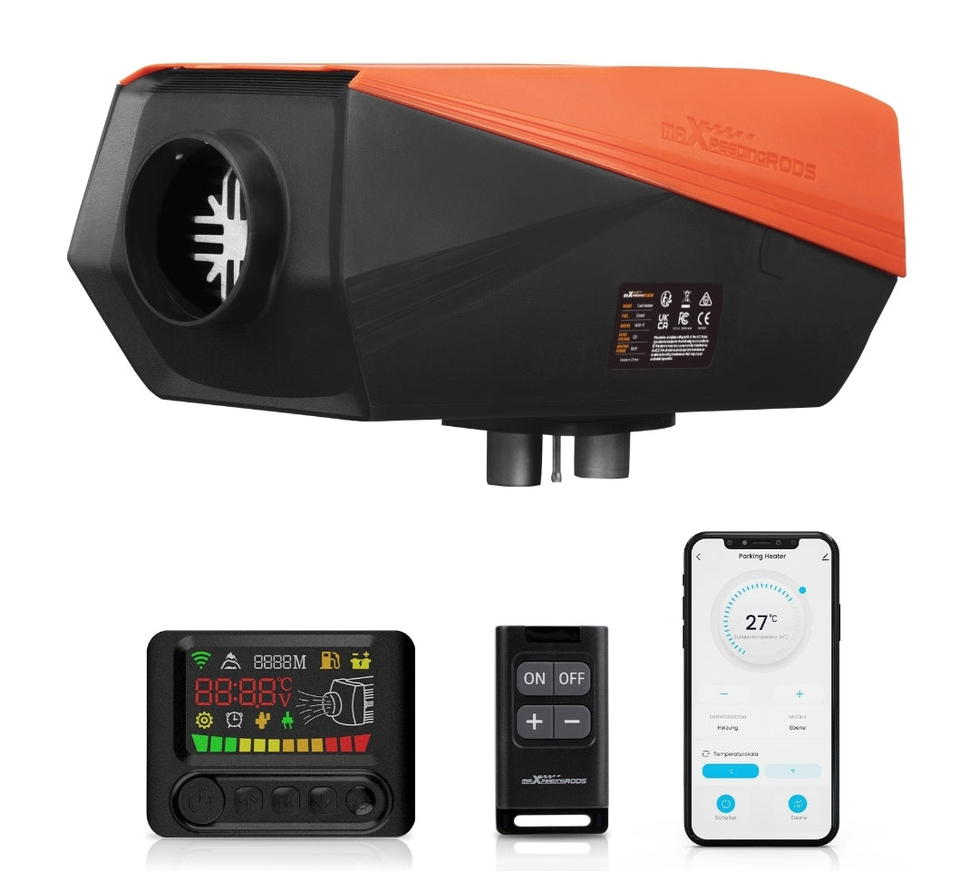 GEN IIII 2023 12V Diesel Heater 5kw Bluetooth Smart Control Panel