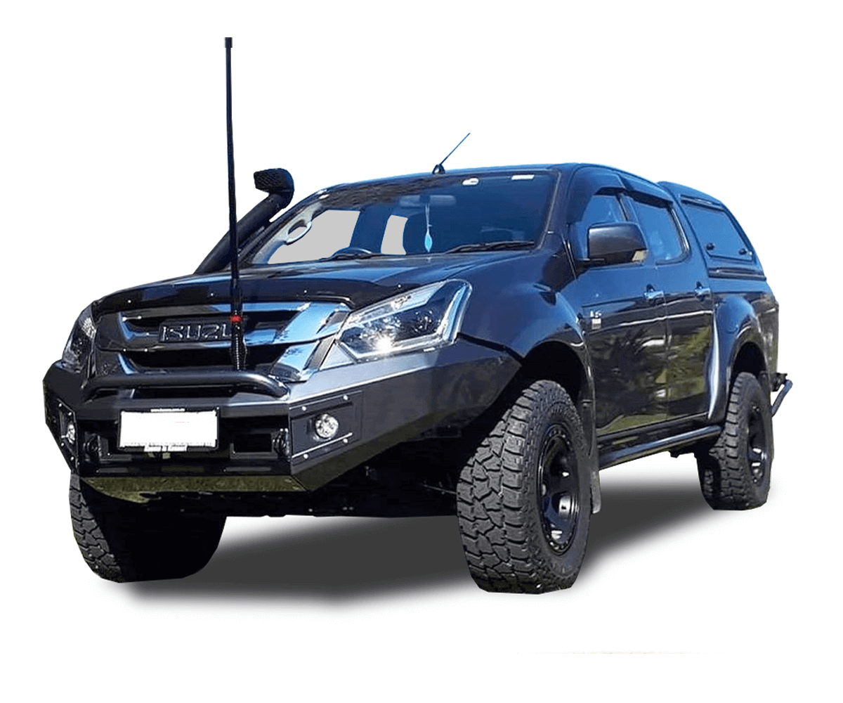 TUFF ARMOUR MINI LOOP BULLBAR ISUZU DMAX 2017 ON