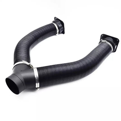 75mm Air Pipe Hose Line Heater Air Vent Outlet flat with Y Piece Connector Set