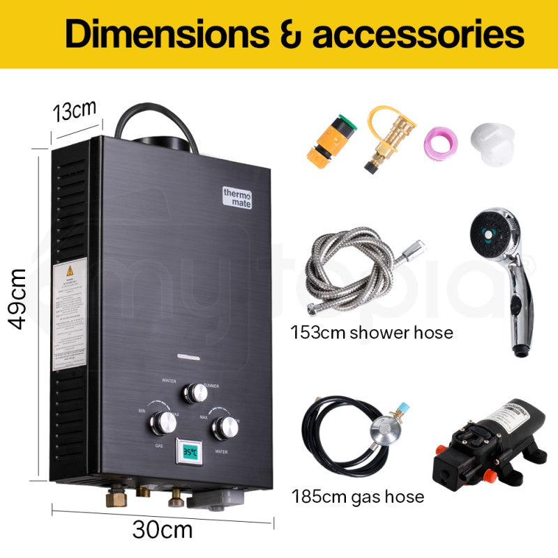 Best Outdoor Gas Hot Water System Thermo Bonus 12v Water Pump