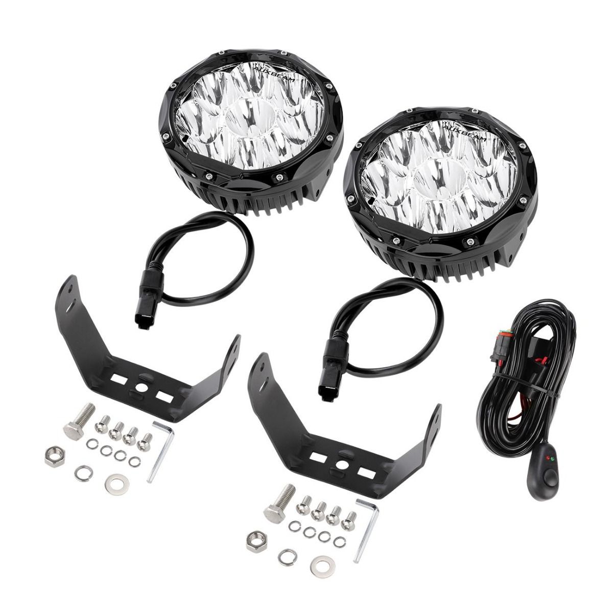 (PRE-ORDER)7 inch Led Spotlights With Beam 4wd 4x4 OFF-Road Osram led