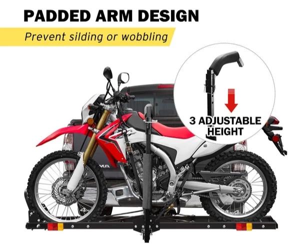 Motorcycle / Dirt Bike Carrier Arm Support & Tail Lights