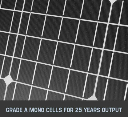 12V 300w Folding Solar Panel Kit Mono Cells W/ Regulator Dual USB