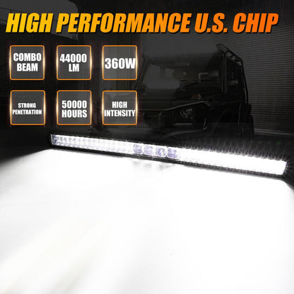 40 inch Laser Led Light Bar With 4 Laser Chips 1lux @1395m