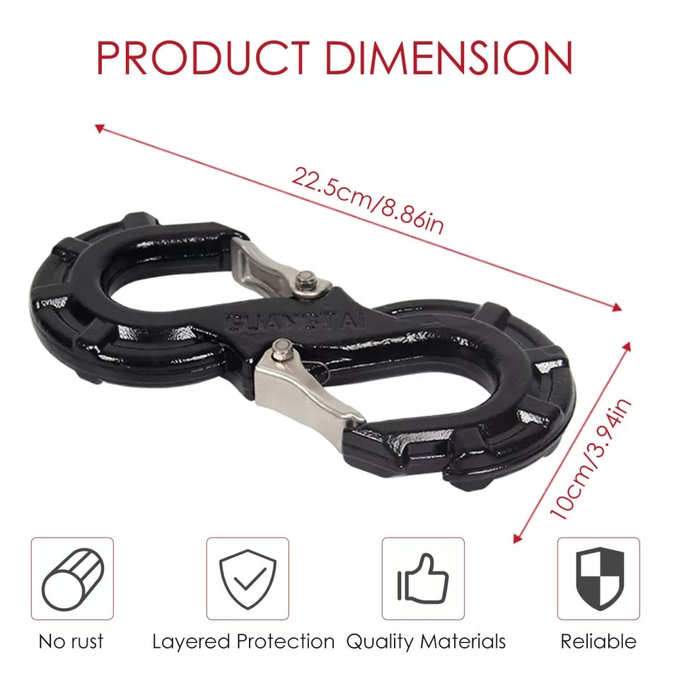 Recovery S Hook Off-Road Rescue Shackle 4wd 4x4 18000lb‑35300lb