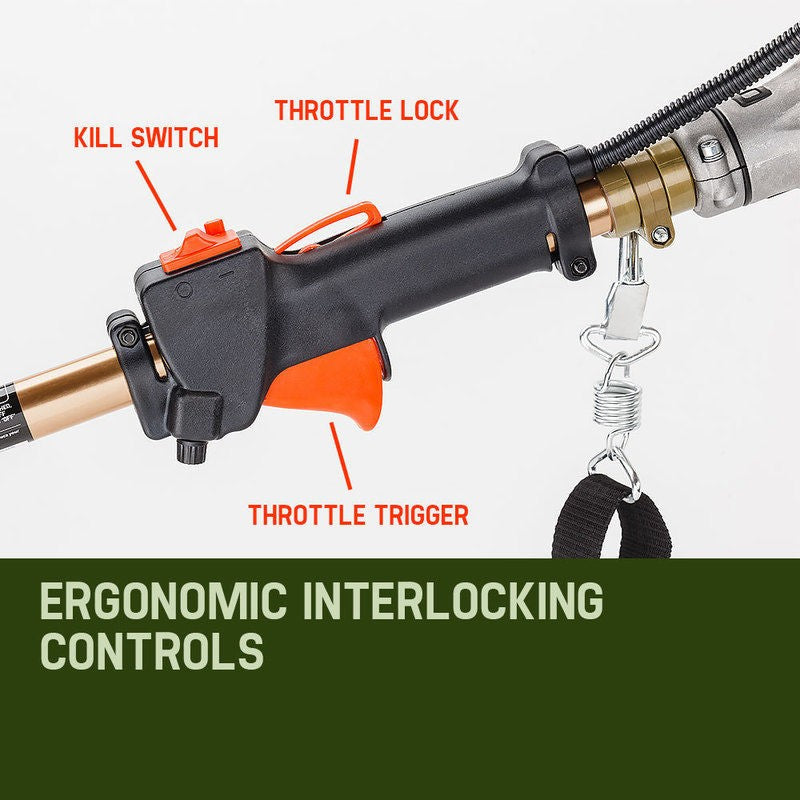 Commercial Long Reach Multi-Tool 7 in 1 62cc 2-Stroke