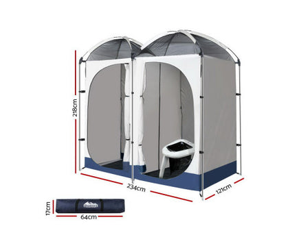20L Outdoor Portable Toilet Camping Shower Tent Ensuite Change Room