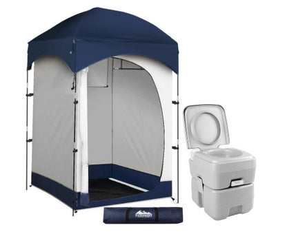 20L Outdoor Portable Toilet Camping Shower Tent Change Room Ensuite