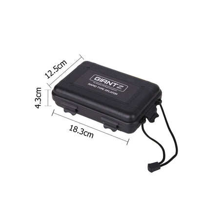 4X4 Gauge Valve Rapid Tyre Deflator - Black