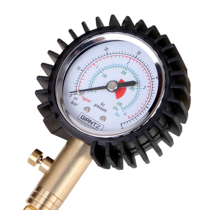 4X4 Gauge Valve Rapid Tyre Deflator - Black