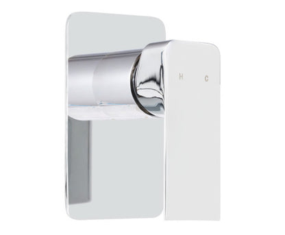 Brass Shower Mixer Head Hot and Cold Bathroom Tap Chrome