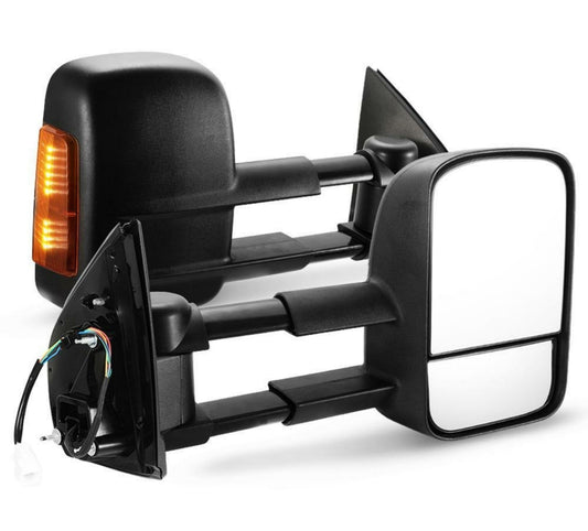 Pair Towing Extendable Side Mirrors for Isuzu D-MAX 2012- 2019