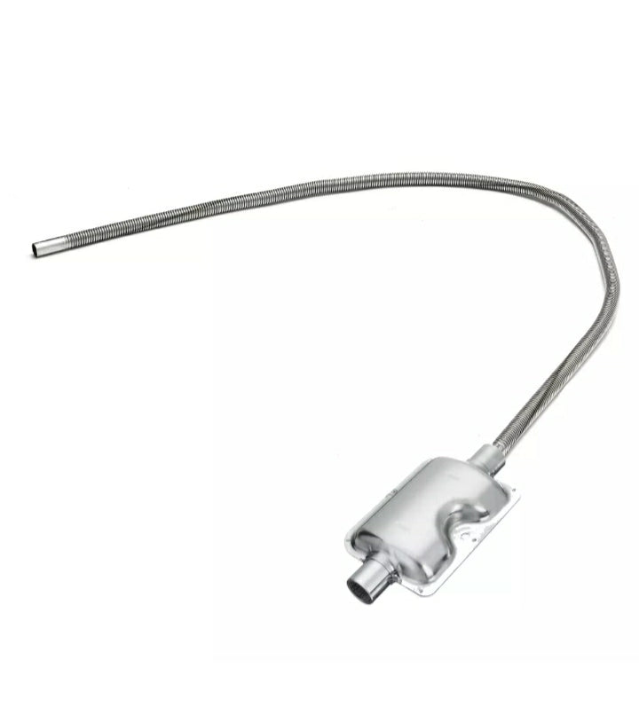 2M Stainless Steel Exhaust Pipe Silencer