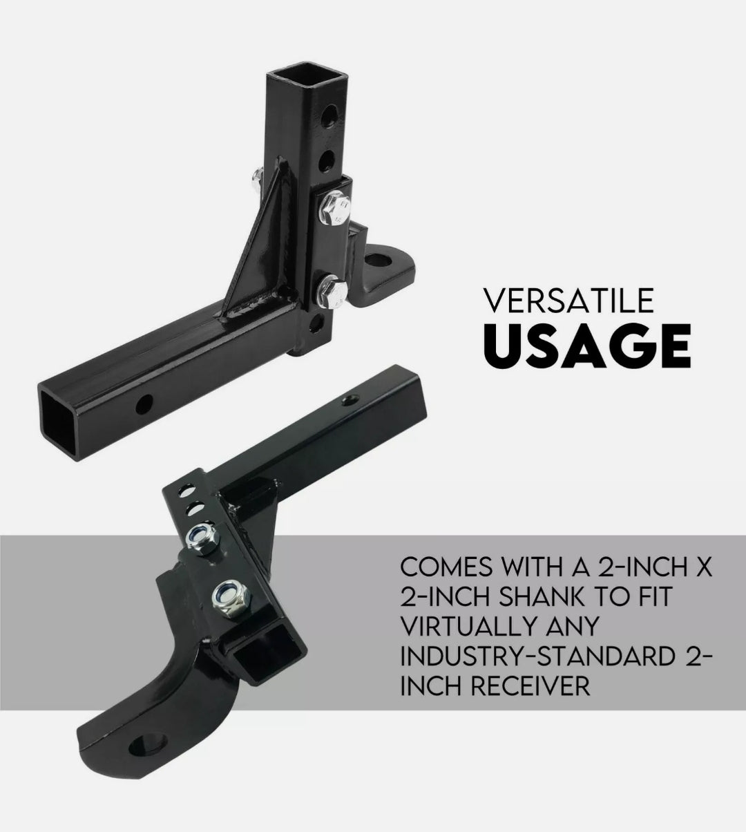 3500kg Adjustable Towbar Ball Mount Trailer Towing