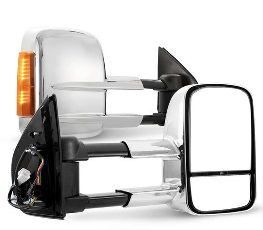 Pair Towing Mirrors Extendable for Isuzu D-Max 2012-2019 MY2
