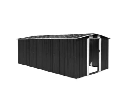 Large Garden Shed 257x497x178 cm Metal