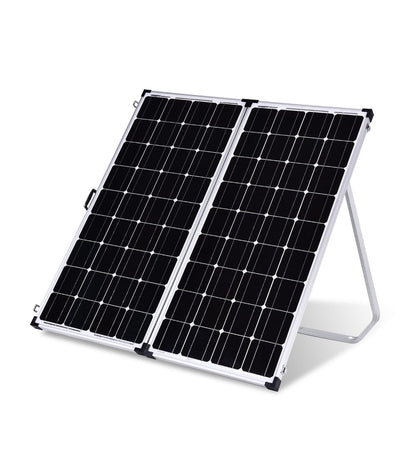 12V 200W Folding Solar Panel Kit Mono Caravan Camping Power Charging Battery USB