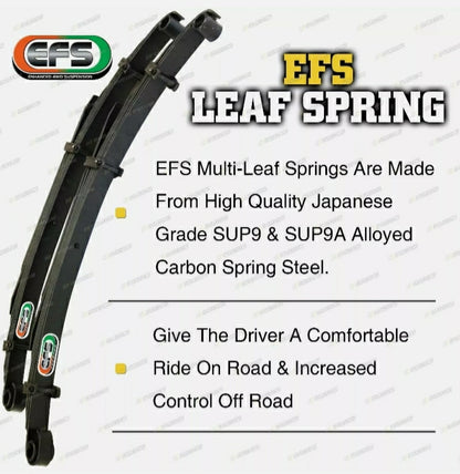 2 Inch Lift Kit EFS Leaf Constant Extra Heavy Duty Load Option for Isuzu D-Max