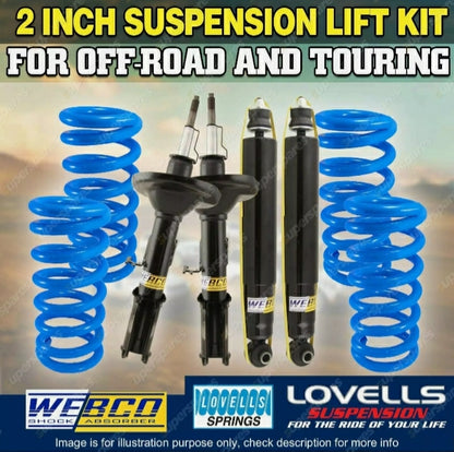 2 Inch 50mm Webco Lovells Suspension Lift Kit for Nissan Pathfinder R50 01-05