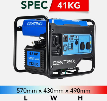 Inverter Generator 3.85KW Max 3.5KW Rated Portable Camping