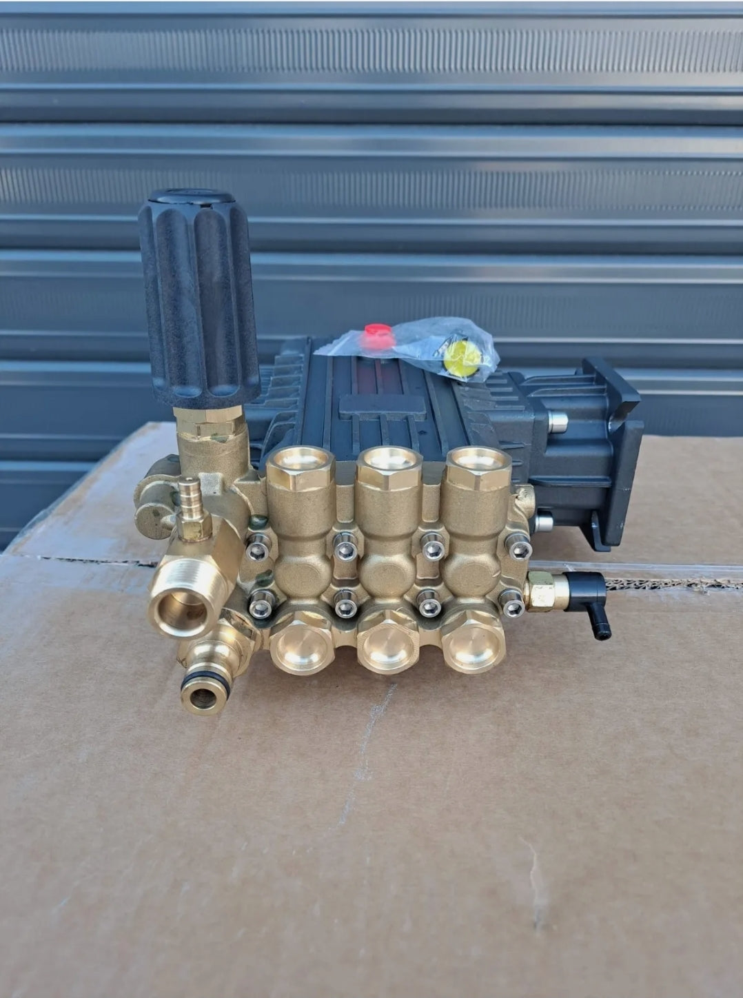 Commercial 9HP 14/Lpm Tripple Piston Pump 3800psi High Pressure Washer Gurney 20M Hose