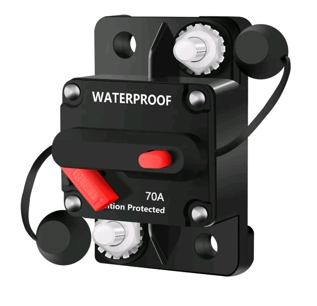 30A-300A AMP Circuit Breaker Fuse Reset 12-48V DC Car Boat Auto Waterproof AU