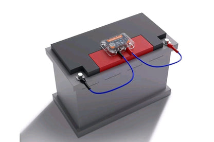 12V Vehicle Battery Monitor via bluetooth 4.0 Voltage Meter Tester w/ auto Alarm