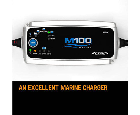 CTEK M100 7 Amp Smart Marine Battery Charger 7A 12V Car Boat AGM Deep Cycle