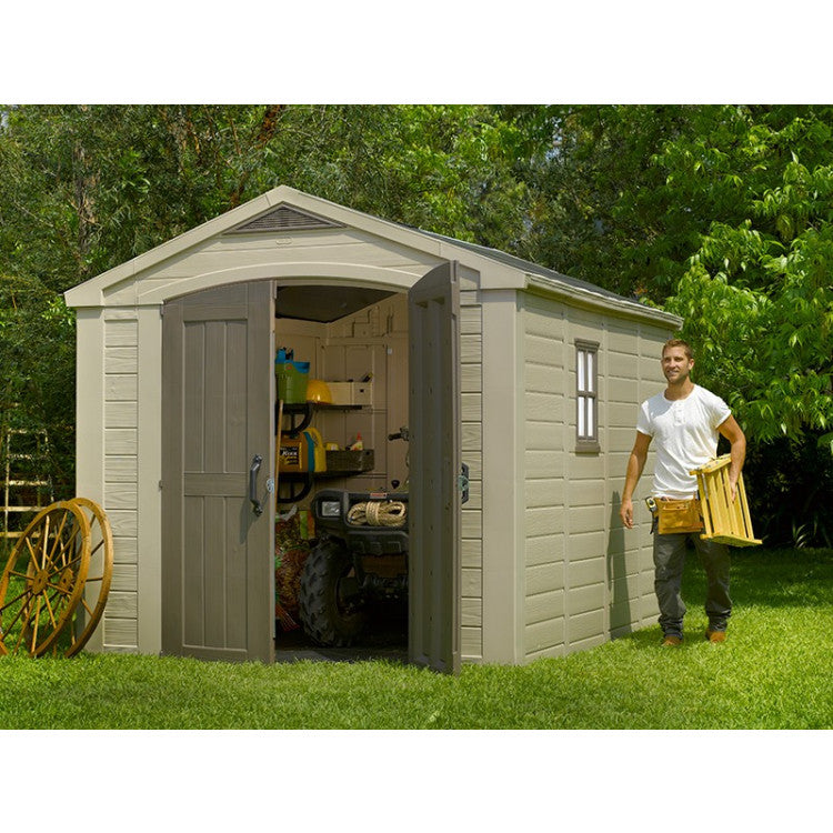 OUTDOOR ULTIMATE STORAGE SHED 3.3m x 2.6m x 2.4m 8X11