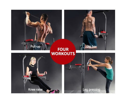 4-IN-1 Multi-Function Station Fitness Gym Equipment