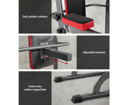 4-IN-1 Multi-Function Station Fitness Gym Equipment
