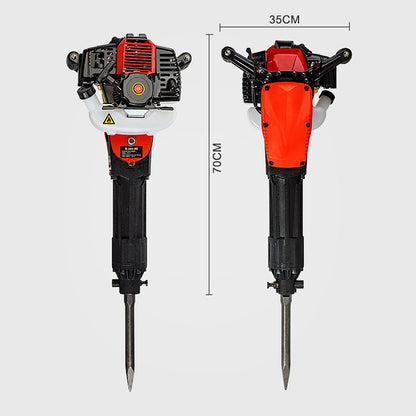 3.5HP Petrol Jack Hammer Concrete Rock Drill