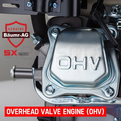 6.5HP Petrol Stationary Engine Motor 4-Stroke OHV Horizontal Shaft Recoil Start