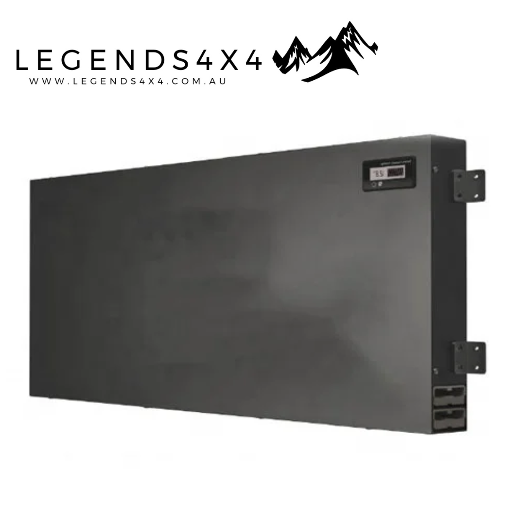 LEGENDS4X4 100Ah 12V Slimline Lithium Battery LiFePO4 Deep Cycle Battery