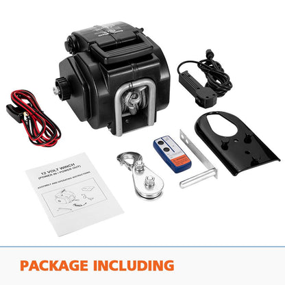 6500LBS 12V Electric Boat Winch 